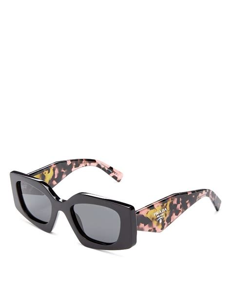 irregular sunglasses prada